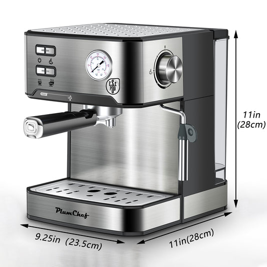 20 Bar Professional Espresso Machine With Milk Frothe